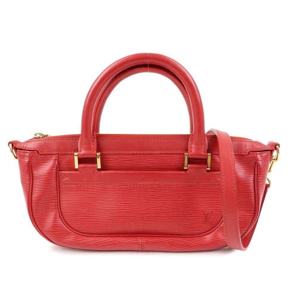 Louis Vuitton Epi Danura PM Handbag Red
